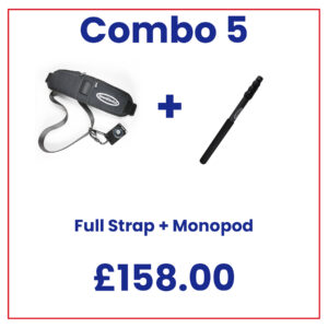 SpeediGimbal Combo 5.... Full Strap & Monopod